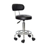 TABURETE RODABLE CON ESPALDAR