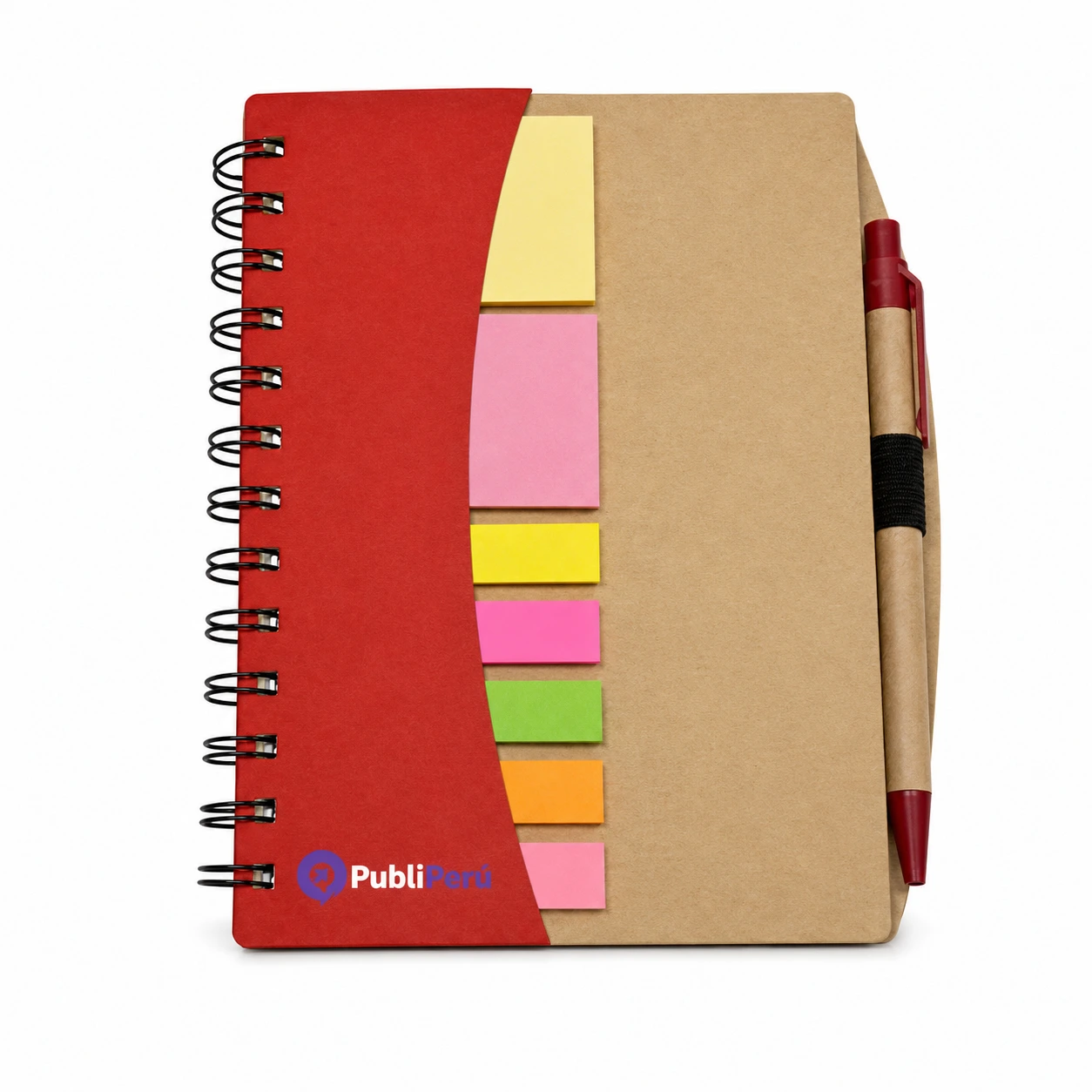 escologica Libreta Ecológica con Post Its y Lapicero - Image 1